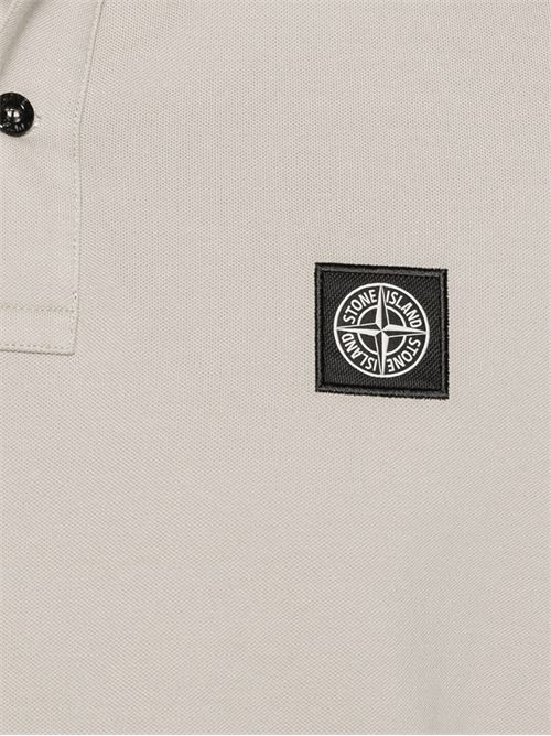 Light grey polo STONE ISLAND | 1522002SCS0018V0061